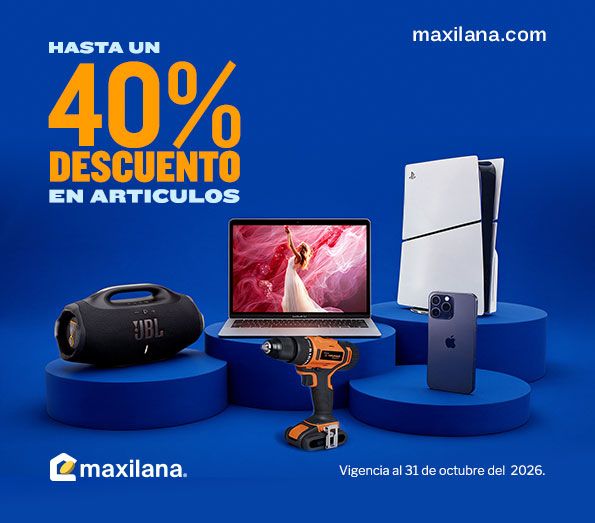 Hasta un 40% en electrónica