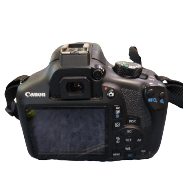 Canon Camara Fotografica En Maleta Con 2 Lentes Y Pila Con Car Canon 