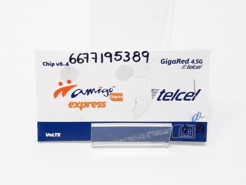 Chip Amigo Express Telcel                         