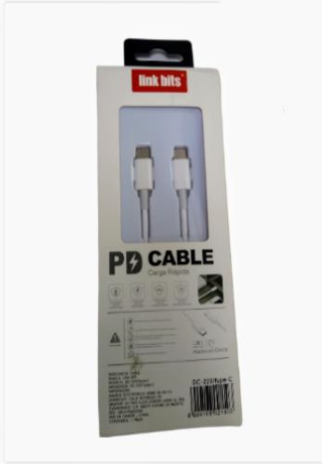 Cable De Carga Tipo C A Tip C                      Link Bits